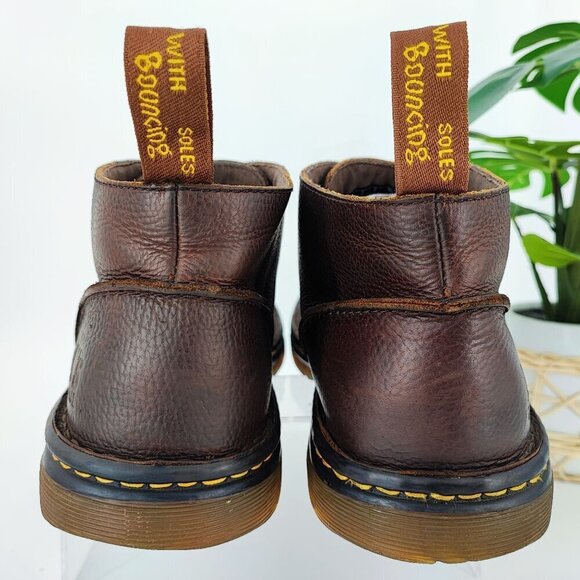 Dr. Martens Men\'s Sussex 3 Hole Brown Leather Chukka Boots Size 12 main image 4